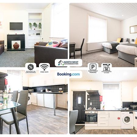 Manchester Work Stays 2Br Home With Parking & Wifi Exterior photo